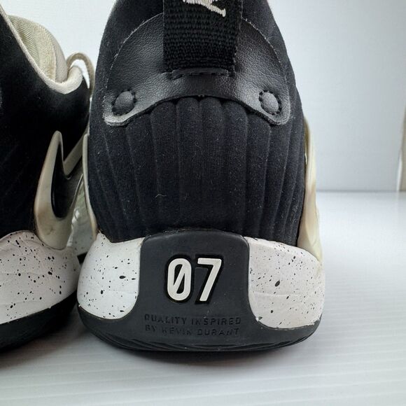 Nike KD 14 Basketball Shoes Men’s 9 Black White DO9826-100 Kevin Durant - Picture 6 of 13